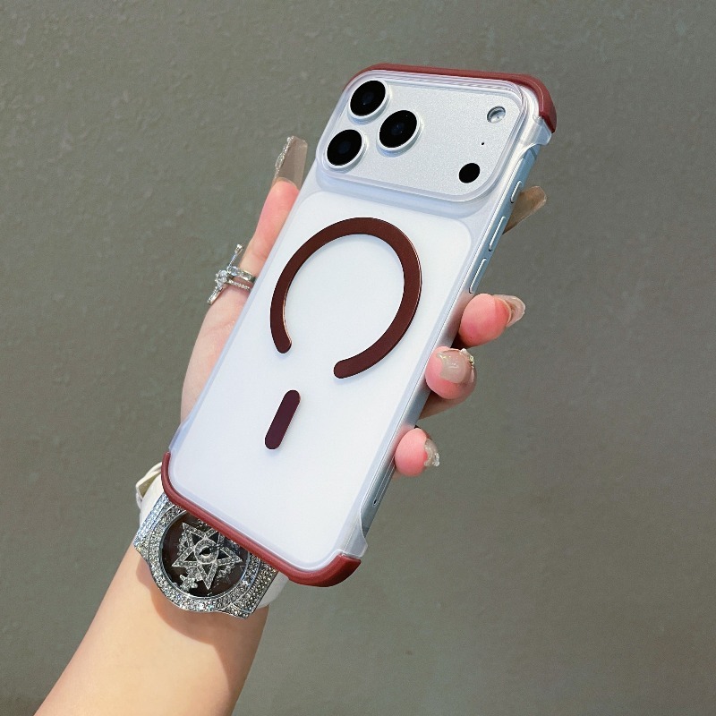Ultra Thin Frameless Phone Cover - Coque de téléphone premium semi-enveloppante sans