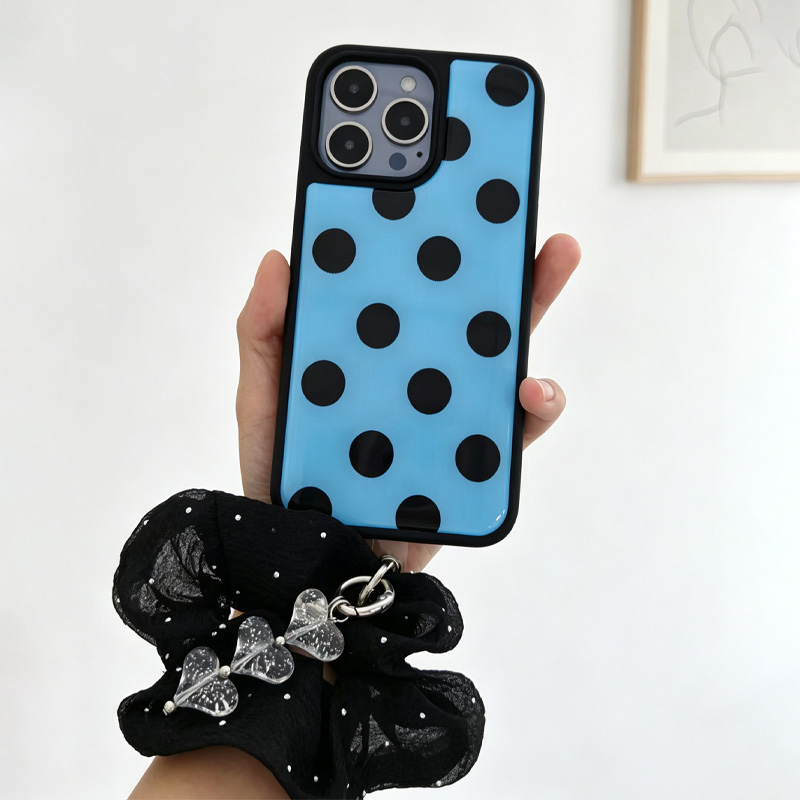 Clear Shockproof Bumper Case - Coque de téléphone antichoc bleu noir