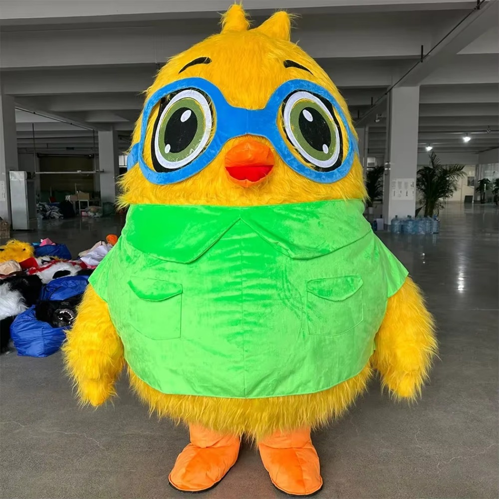 Chargers - Costume de mascotte d'oiseau gonflable avec
