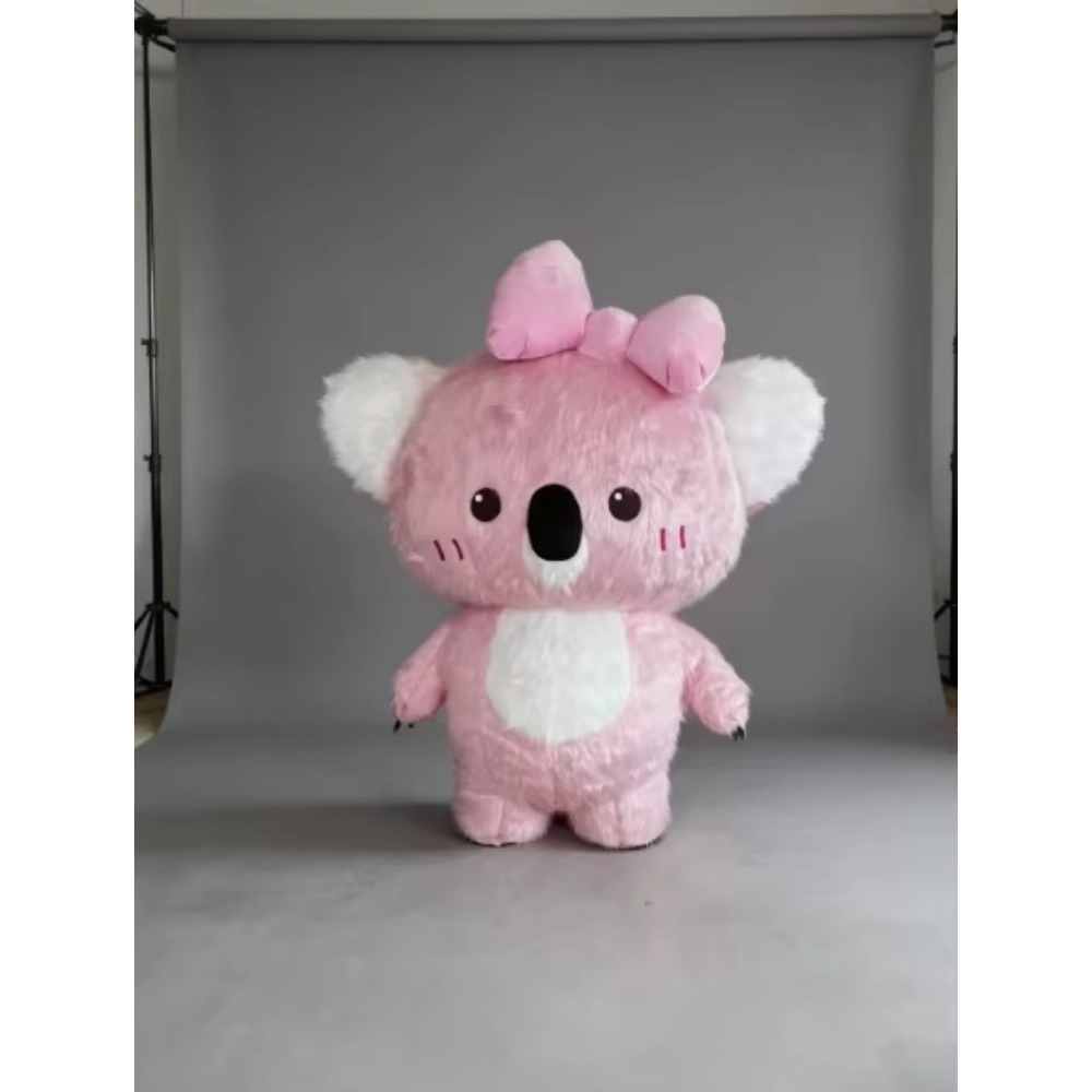 Chargers - Costume gonflable de koala rose, mascotte