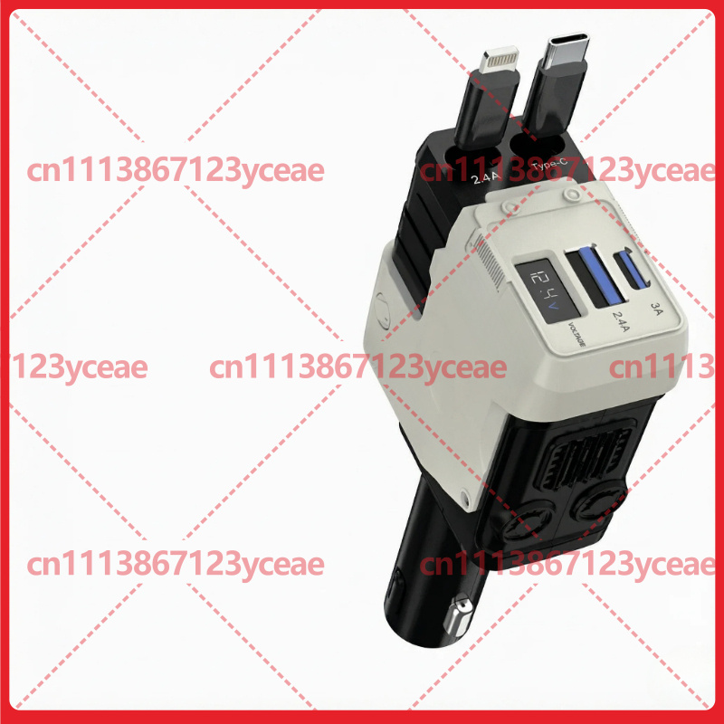 Chargers - Chargeur de voiture Mecha 120W, charge