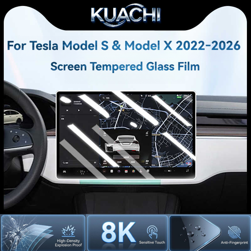 Matte Anti Glare Screen Protector - Pour Tesla Model S / Model