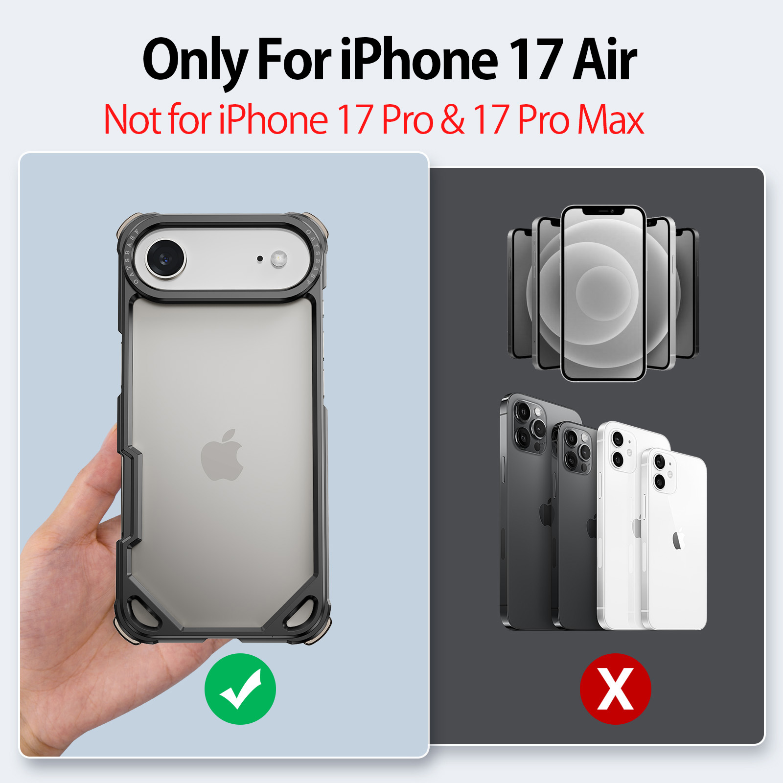 Ultra Thin Frameless Phone Cover - Coque de téléphone en aluminium Eary