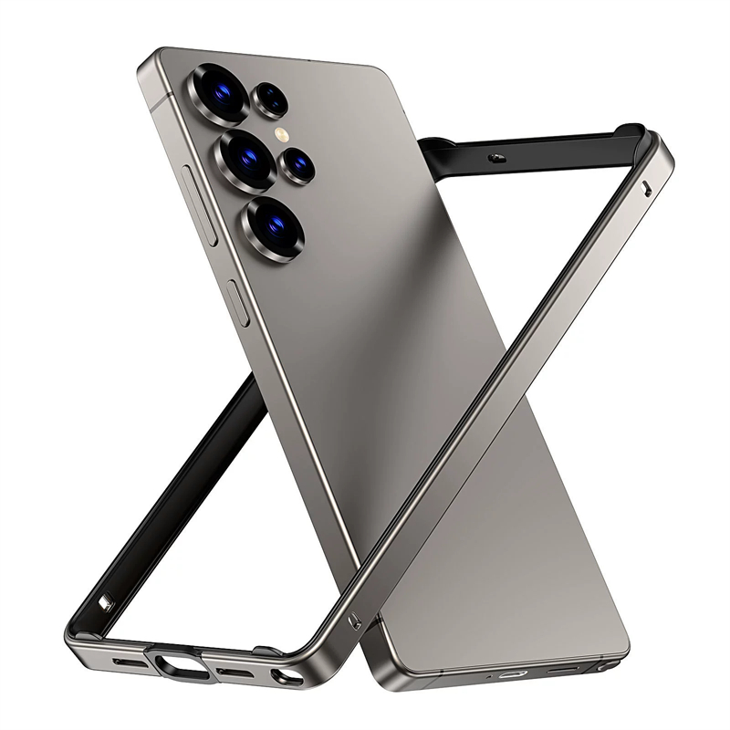 Metal Bumper Aluminum Frame Case - Coque pare-chocs en métal avec cadre