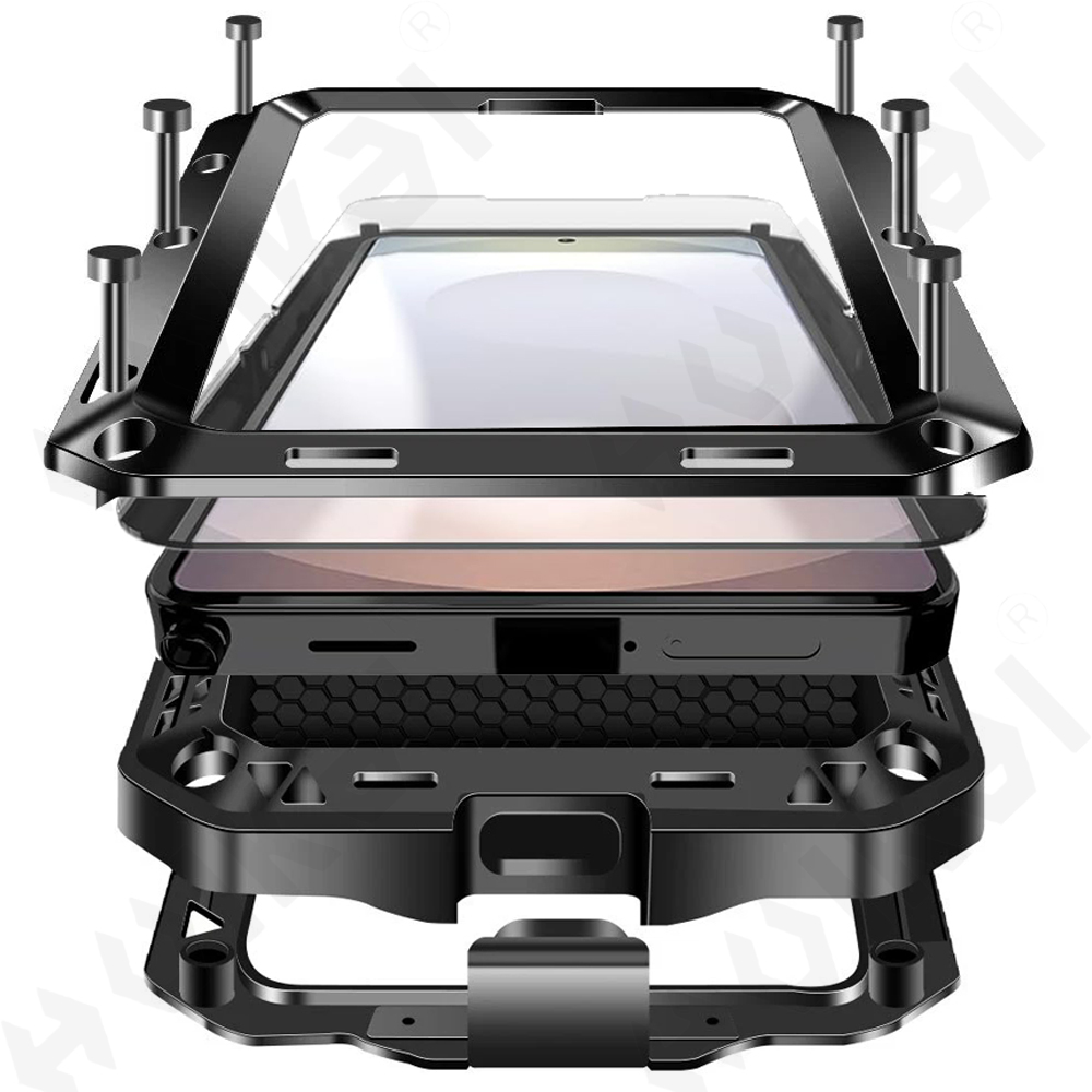 Heavy Duty 360 Full Body Protective Case - Étui pour Samsung S26 S25 S24