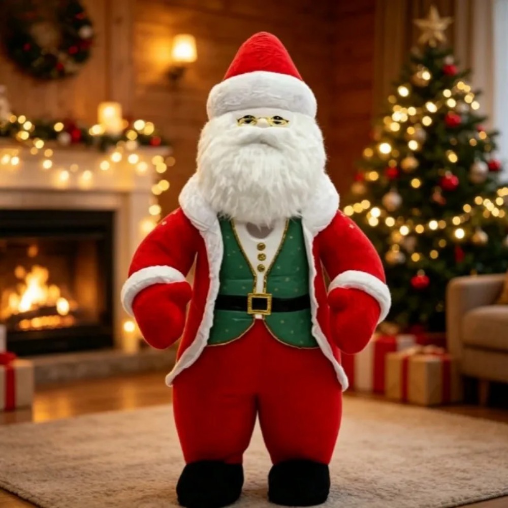 Chargers - Costume de Père Noël gonflable, taille