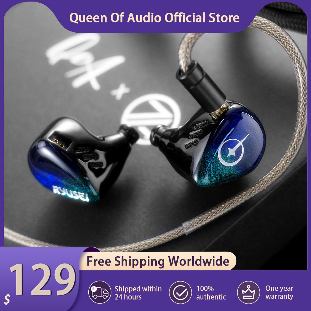 Earphones - Nouveaux écouteurs intra-auriculaires QoA X 7th