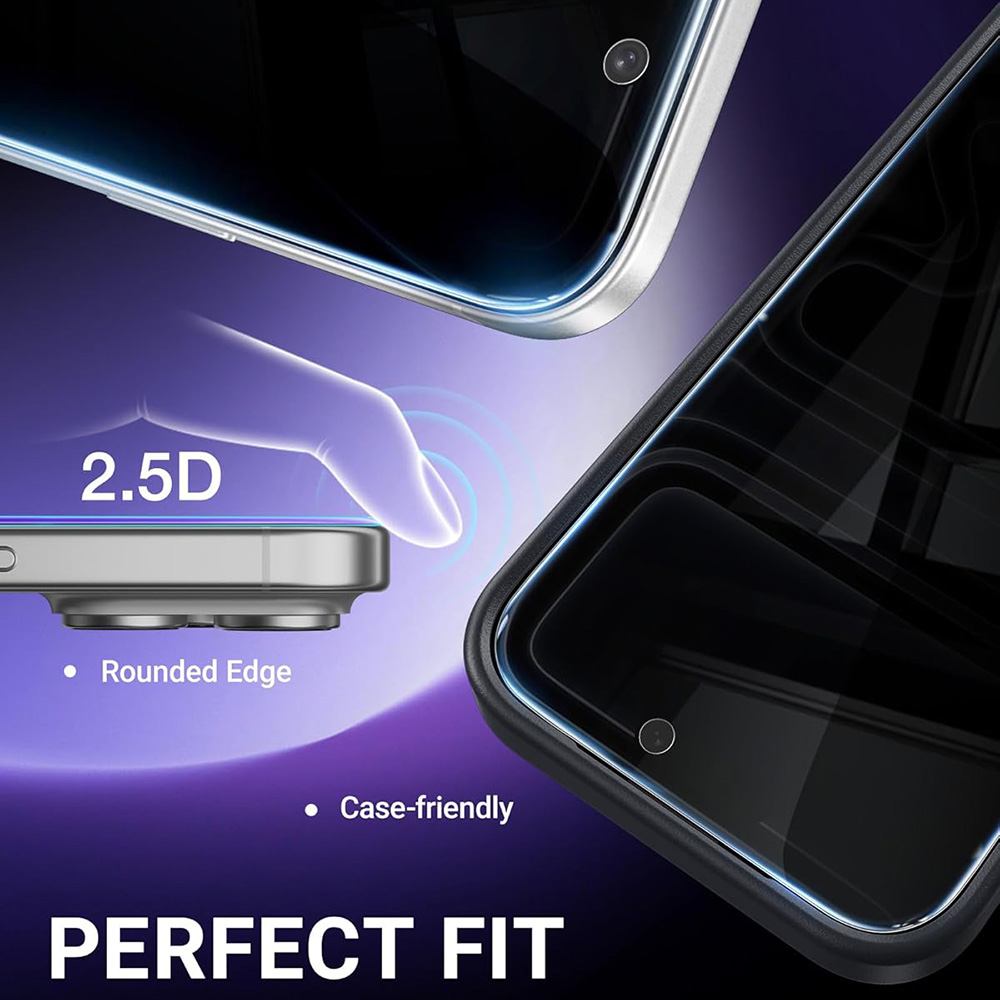 Lot de 3 protections d'écran e - Anti Spy Privacy Glass Case avis et prix
