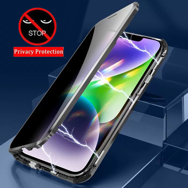 Coque de protection intégrale  - Anti Spy Privacy Glass Case avis et prix