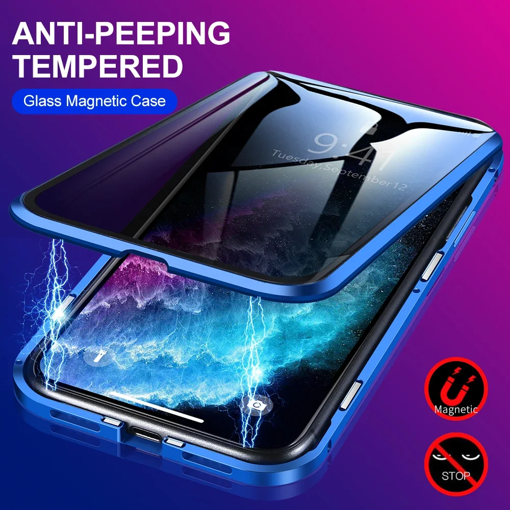 Coque de protection intégrale  - Anti Spy Privacy Glass Case avis et prix
