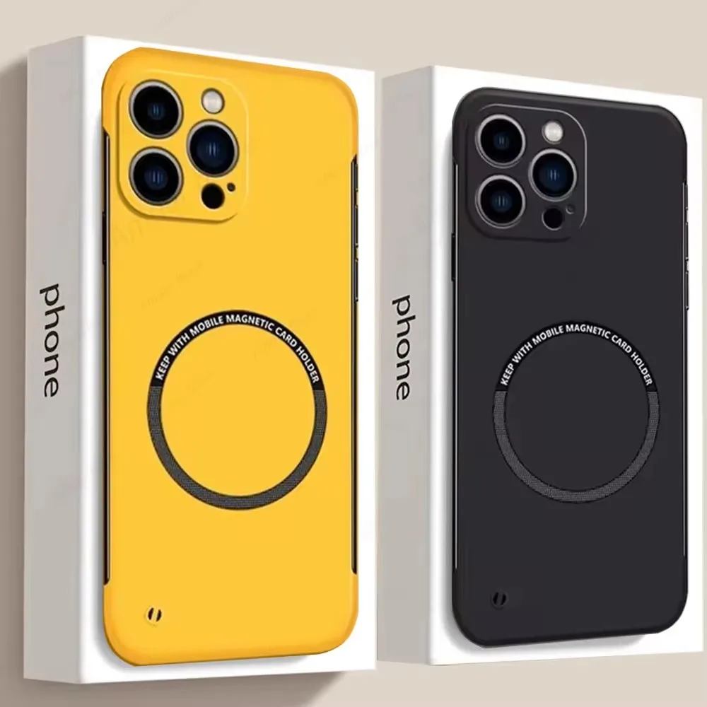 Coque de téléphone magnétique  - Ultra Thin Frameless Phone Cover avis et prix