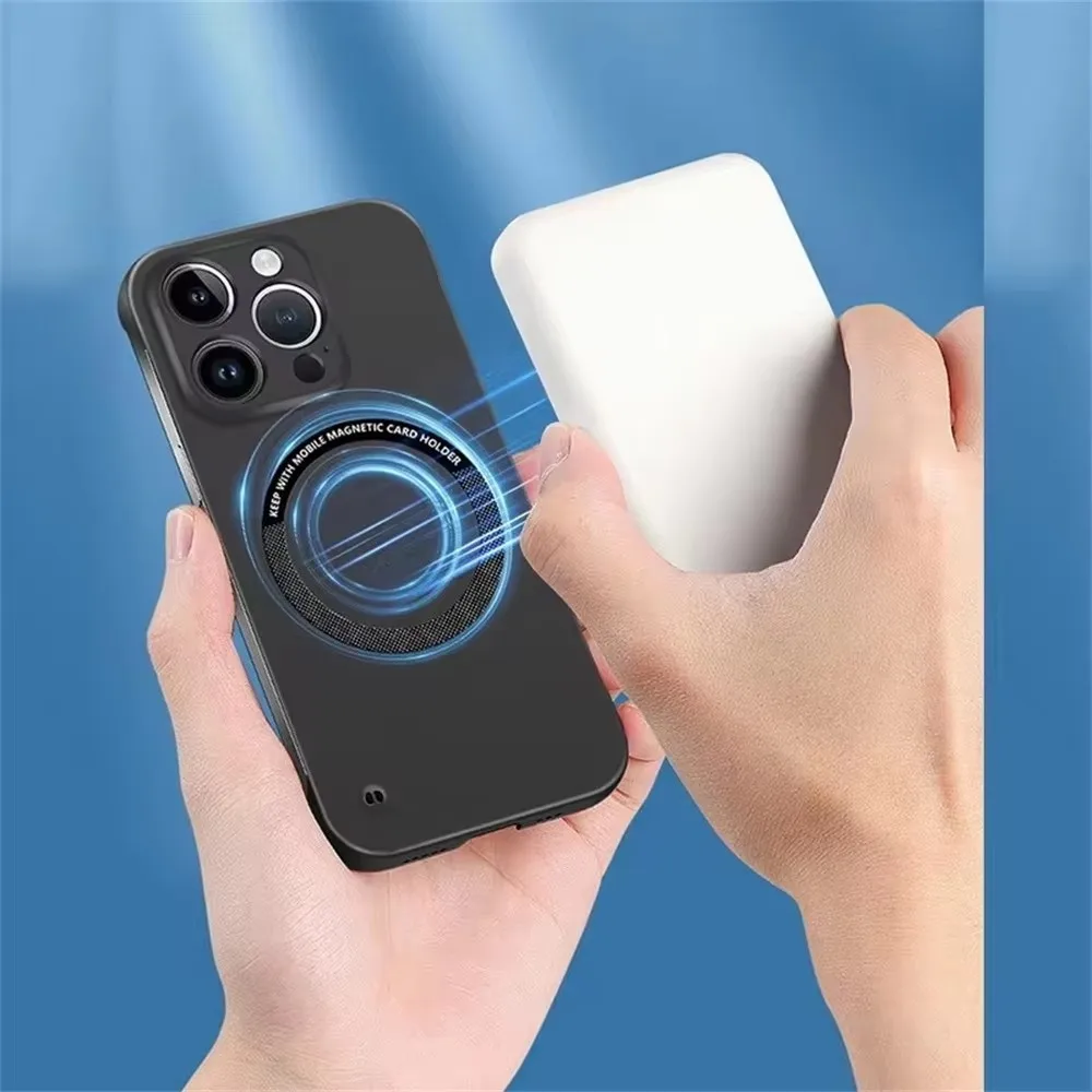 Coque de téléphone magnétique  - Ultra Thin Frameless Phone Cover avis et prix