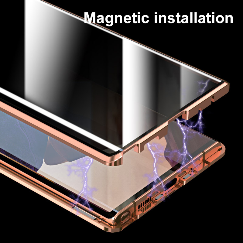 Coque de téléphone en verre tr - Anti Spy Privacy Glass Case avis et prix