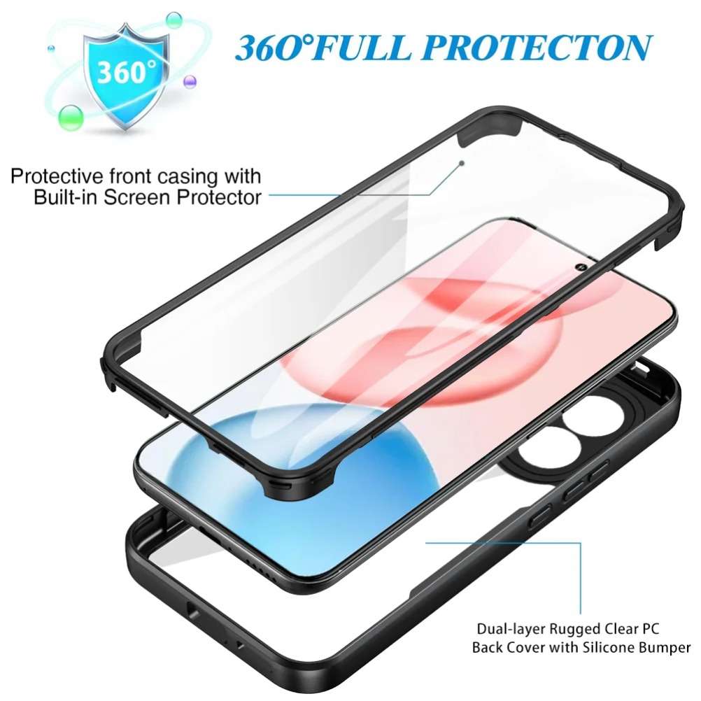 Coque acrylique robuste de qua - Heavy Duty 360 Full Body Protective Case avis et prix