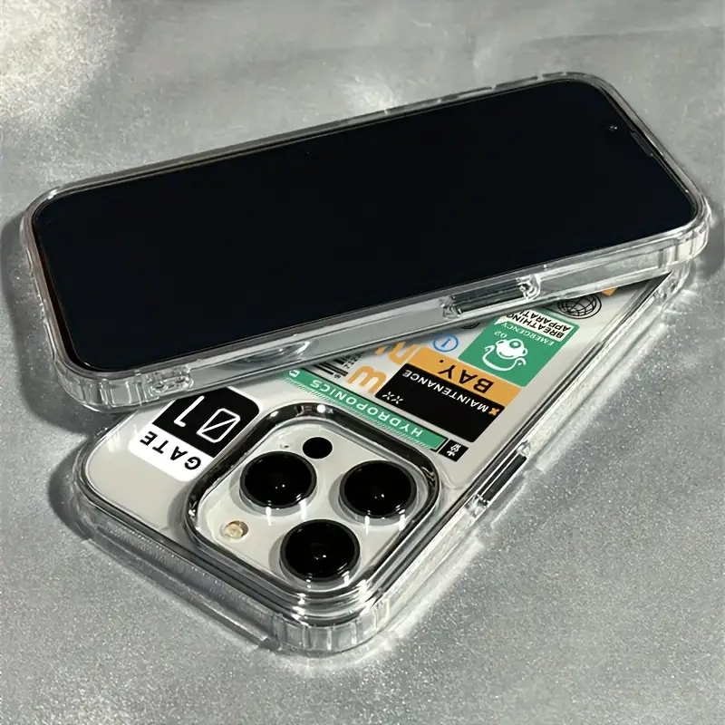 Coque de téléphone transparent - Clear Shockproof Bumper Case avis et prix