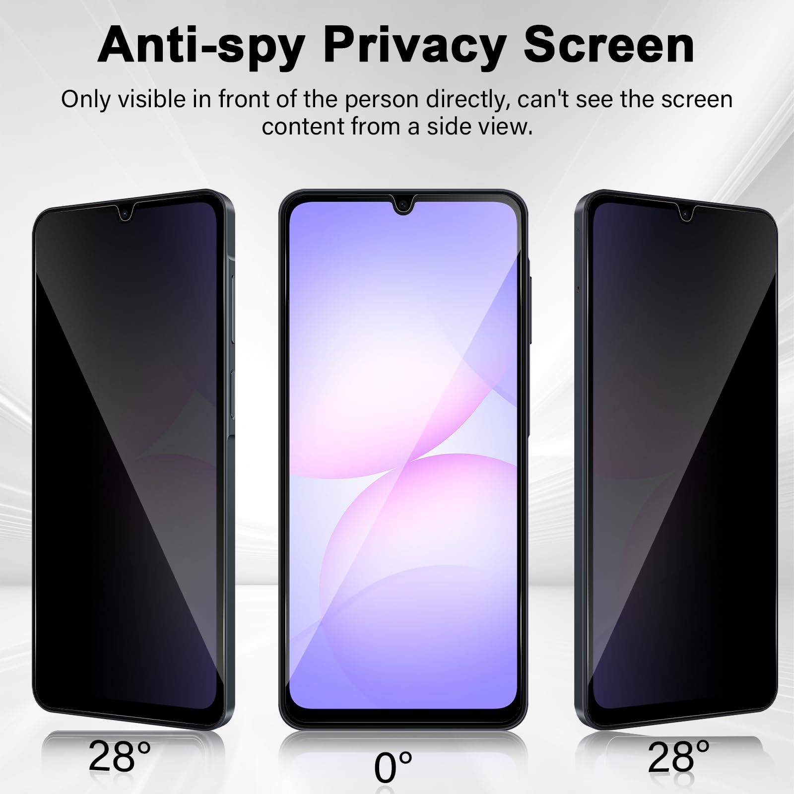 Protecteur d'écran Anti-espion - Anti Spy Privacy Glass Case avis et prix