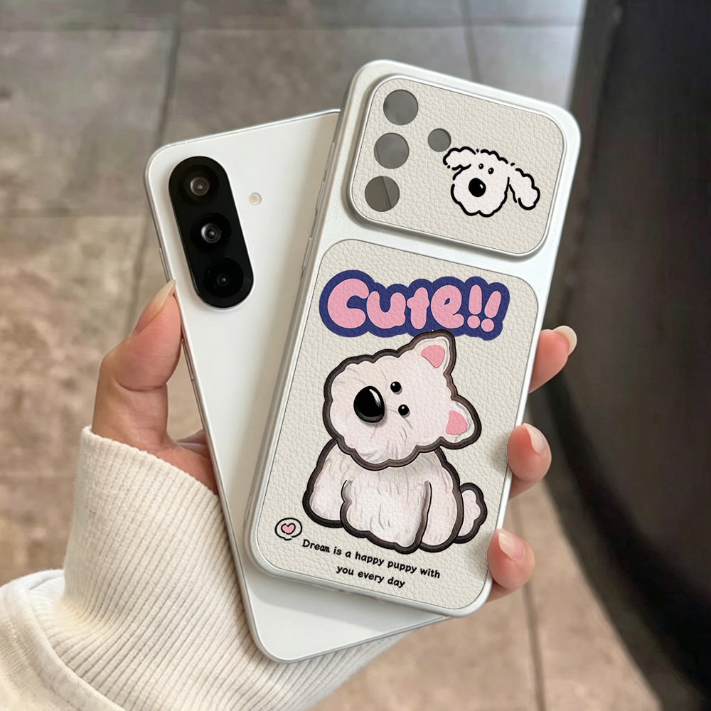 Étui de téléphone en cuir soup - Cute Cartoon Wrist Strap Silicone Case avis et prix