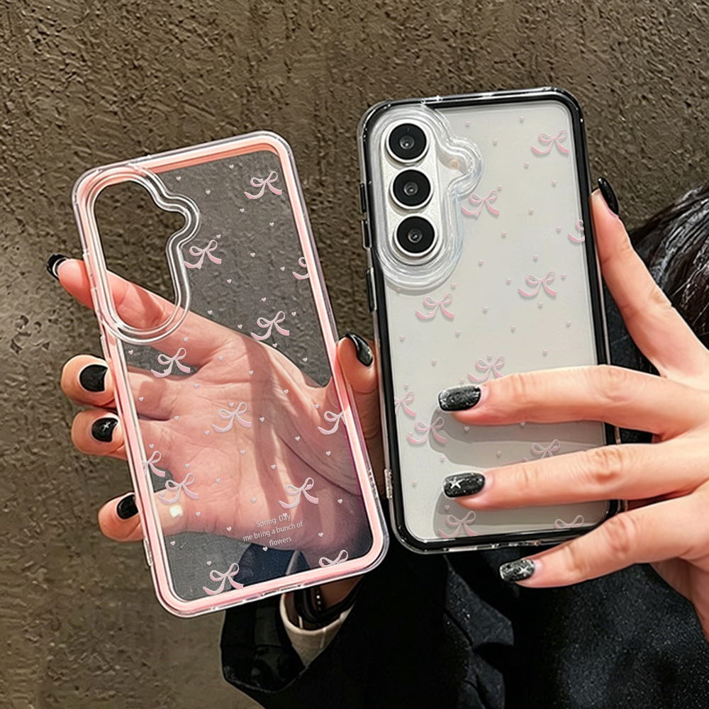 Coque de téléphone souple rose - Clear Shockproof Bumper Case avis et prix
