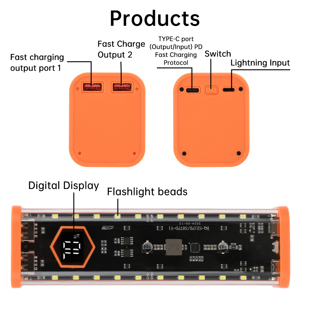 Boîtier de batterie 8*21700, c - Power Banks avis et prix