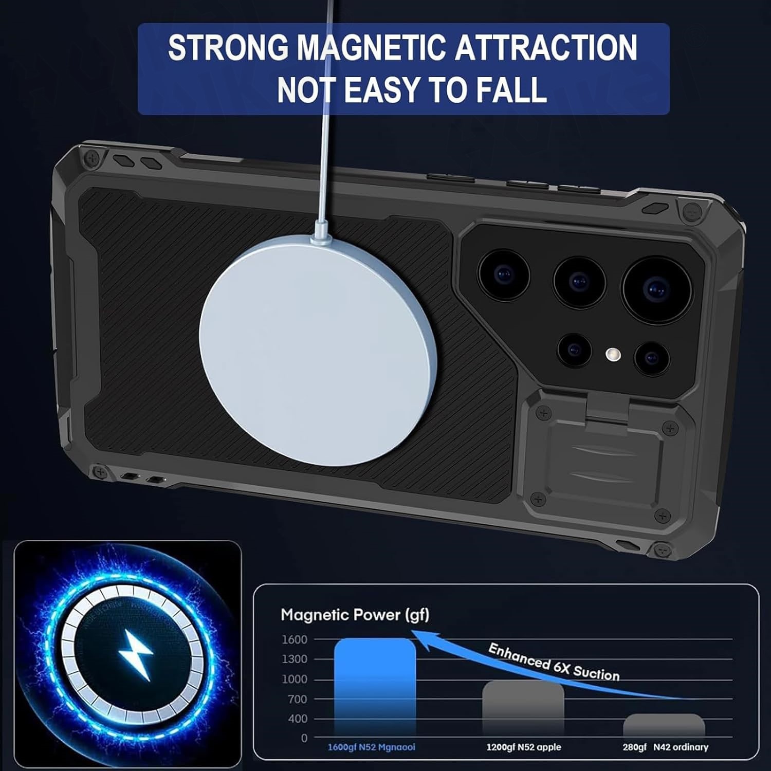 Coque pour Samsung Galaxy S24  - Heavy Duty 360 Full Body Protective Case avis et prix