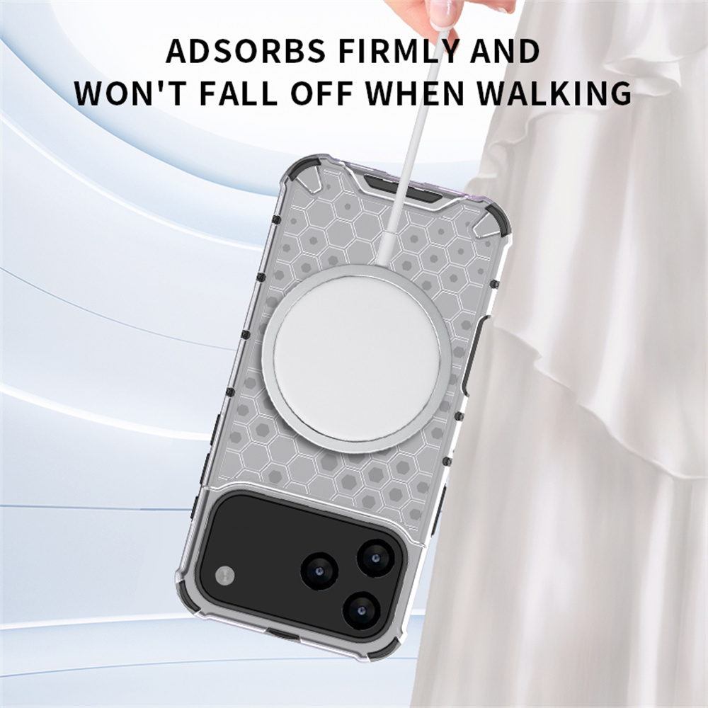 Coque magnétique de luxe trans - Clear Shockproof Bumper Case avis et prix