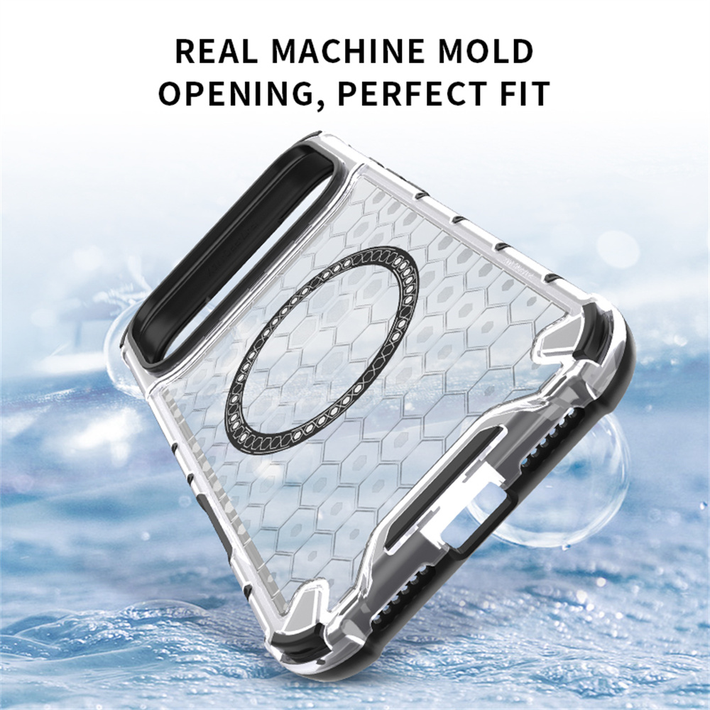 Coque magnétique de luxe trans - Clear Shockproof Bumper Case avis et prix